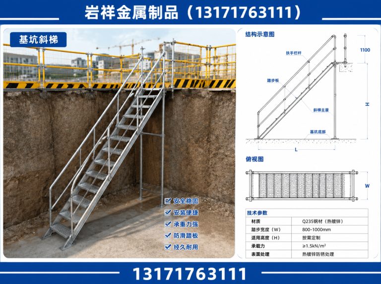 景县护笼爬梯展示图